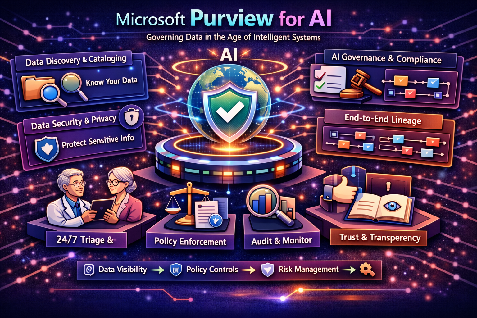 Microsoft Purview for AI Governing Data in the Age of Intelligent Systems